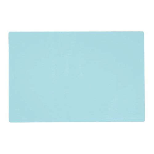 Blizzard Blue  solid color   Placemat