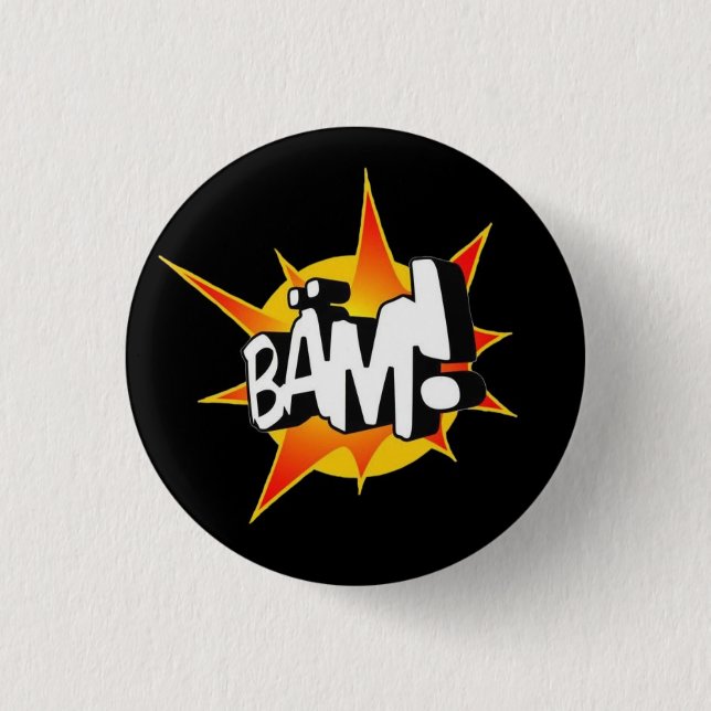 BLKbut Pinback Button (Front)