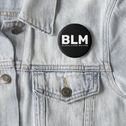BLM Black Lives Matter Button