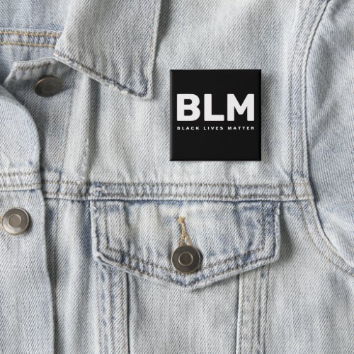 BLM Black Lives Matter Button