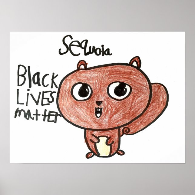 BLM design - Camila Akwabi-Ameyaw Poster (Front)