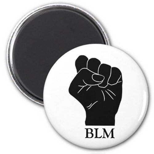 BLM Fist Black Lives Matter Protest Juneteenth Magnet