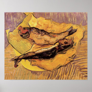 Bloaters (Fish) by Vincent Van Gogh Poster
