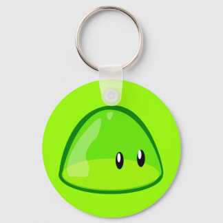 blob-161097 LIGHT GREEN CUTE CARTOON ALIEN blob, g Keychain