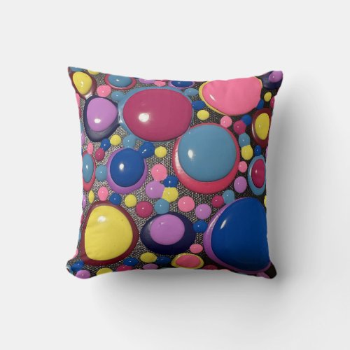 Blob Throw Pillow