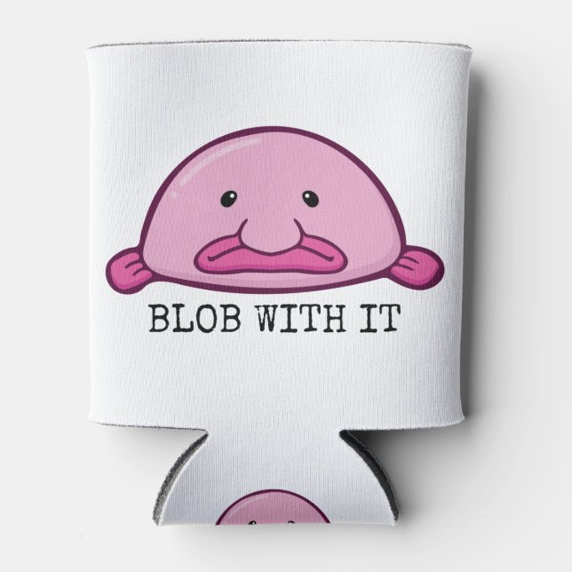 Blob with it / blobfish can cooler (Front)