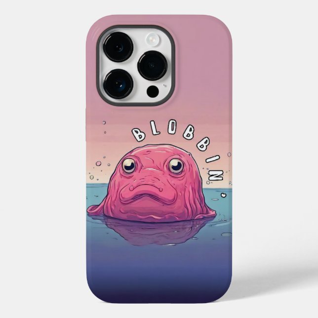 BLOBBIN' BLOB FISH iPhone / iPad case (Back)