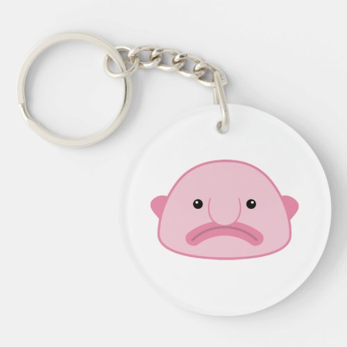 Blobfish Acrylic Keychain