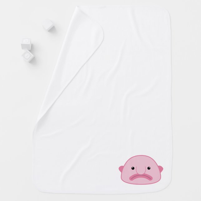 Blobfish Baby Blanket (In Situ)