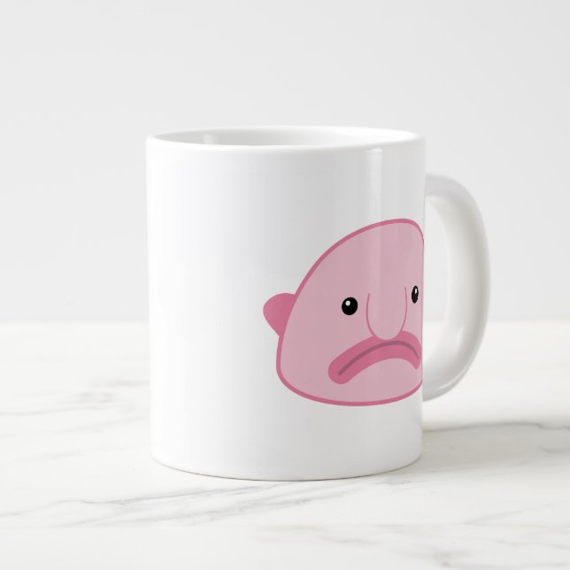 Blobfish Jumbo Coffee Mug (Front Right)
