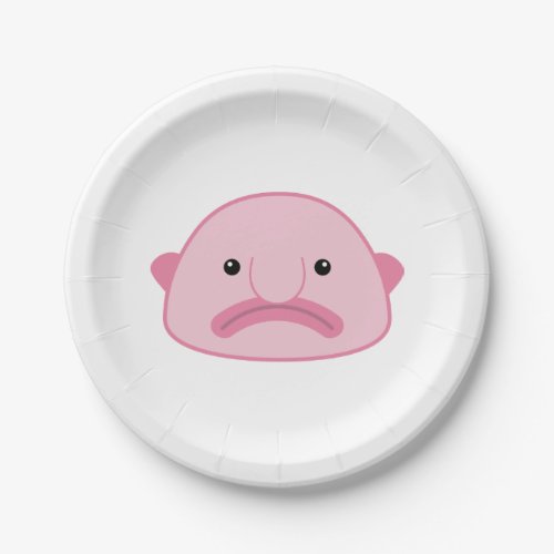 Blobfish Paper Plates