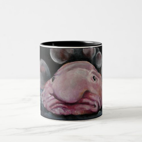 Blobfish Two_Tone Coffee Mug