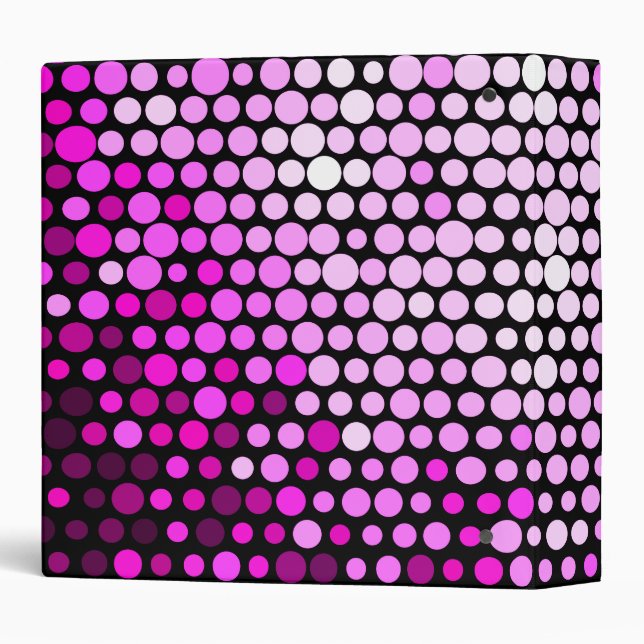 Blobs 3 Ring Binder (Back/Spine)
