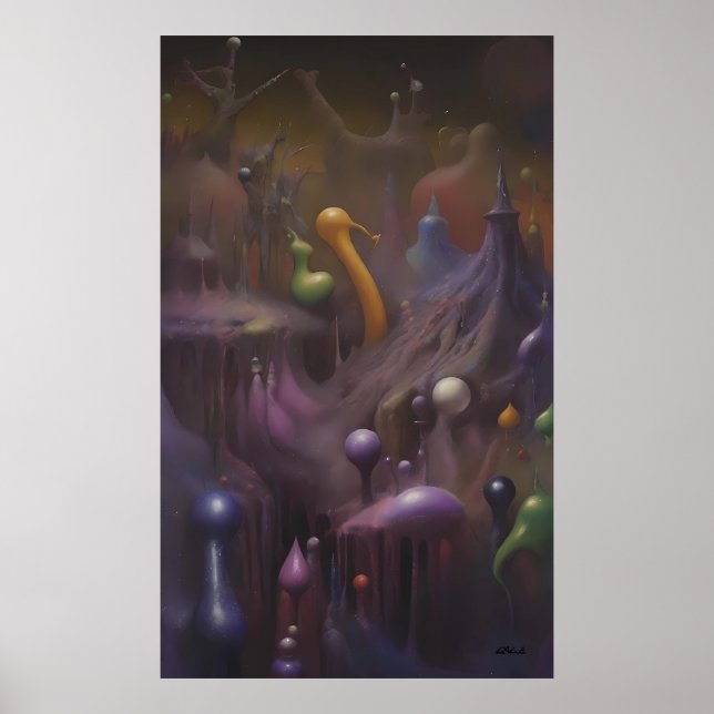 Blobular Report from Galactic Central Poster (Front)