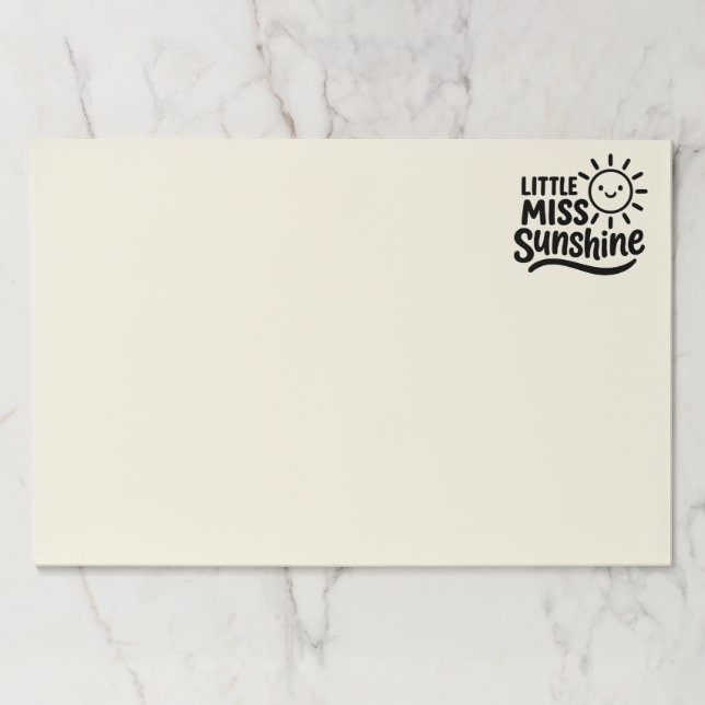 Bloc de Hojas - Little Miss Sunshine Paper Pad (Front)