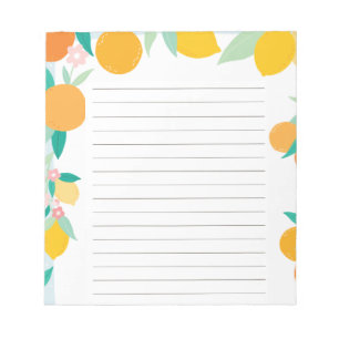 Bloc-notes - Agrumes by Ludilabel Notepad