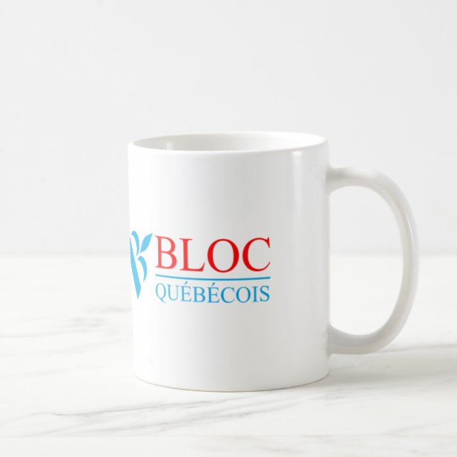 Bloc Québécois Logo Coffee Mug (Right)