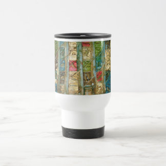 block art travel mug