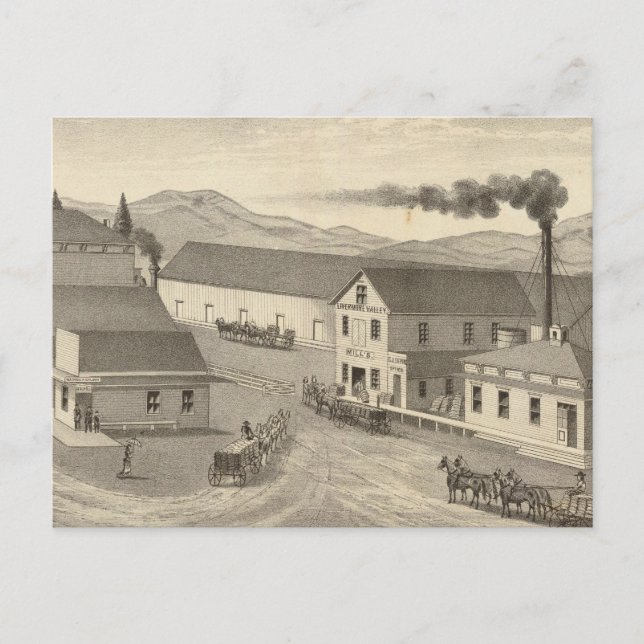 Block I, Livermore Postcard (Front)