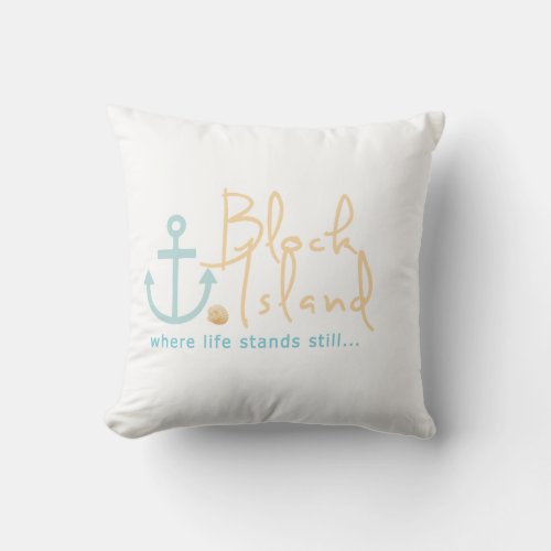 Block Island Anchor Pillow