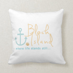 Block Island Anchor Pillow