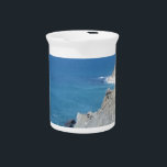 Block Island Bluffs - Block Island, Rhode Island Beverage Pitcher<br><div class="desc">Block Island Bluffs - Block Island, Rhode Island USA © 2017 Charles Morelli</div>