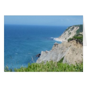 Block Island Bluffs - Block Island, Rhode Island Card Block Island Bluffs - Block Island, Rhode Island Card