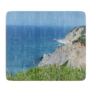 Block Island Bluffs - Block Island, Rhode Island Cutting Board