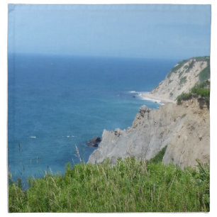 Block Island Bluffs - Block Island, Rhode Island Napkin