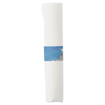 Block Island Bluffs - Block Island, Rhode Island Napkin Band Block Island Bluffs - Block Island, Rhode Island Napkin Band