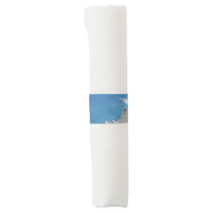 Block Island Bluffs - Block Island, Rhode Island Napkin Bands