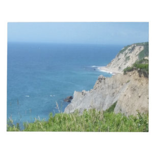 Block Island Bluffs - Block Island, Rhode Island Notepad