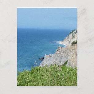 Block Island Bluffs - Block Island, Rhode Island Postcard