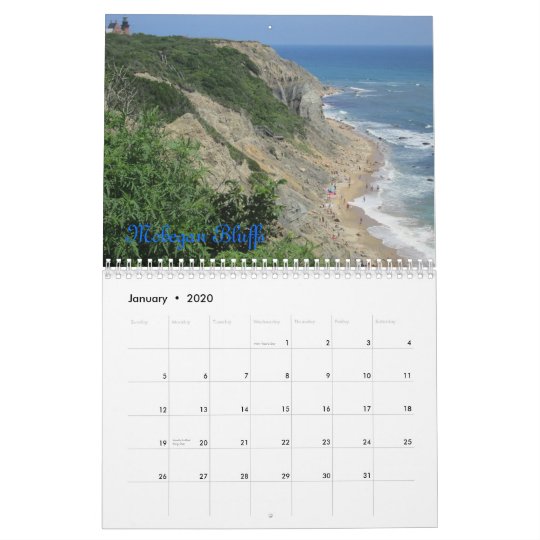 Block Island Calendar Zazzle com