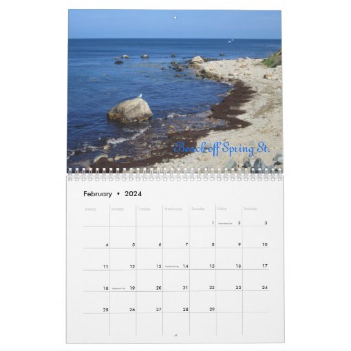 Block Island Calendar Zazzle