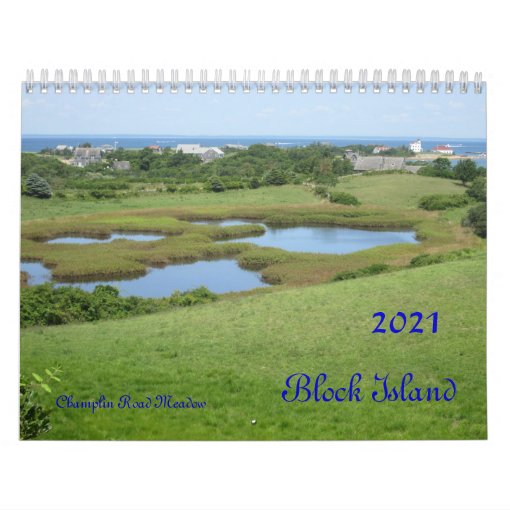 Block Island Calendar Zazzle