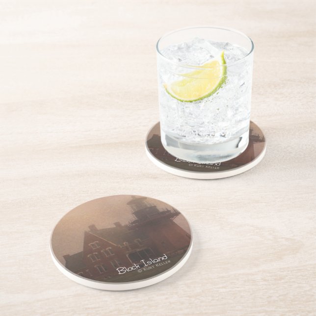 Block Island Drink Coaster (Side)