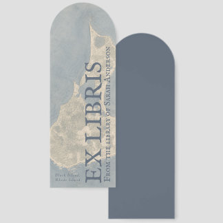 Block Island Ex Libris Bookmark