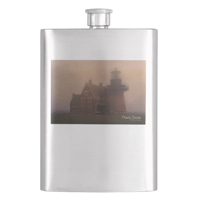 Block Island Flask (Front)