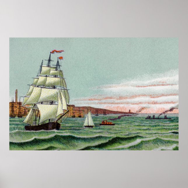 Block Island Large Poster (Front)