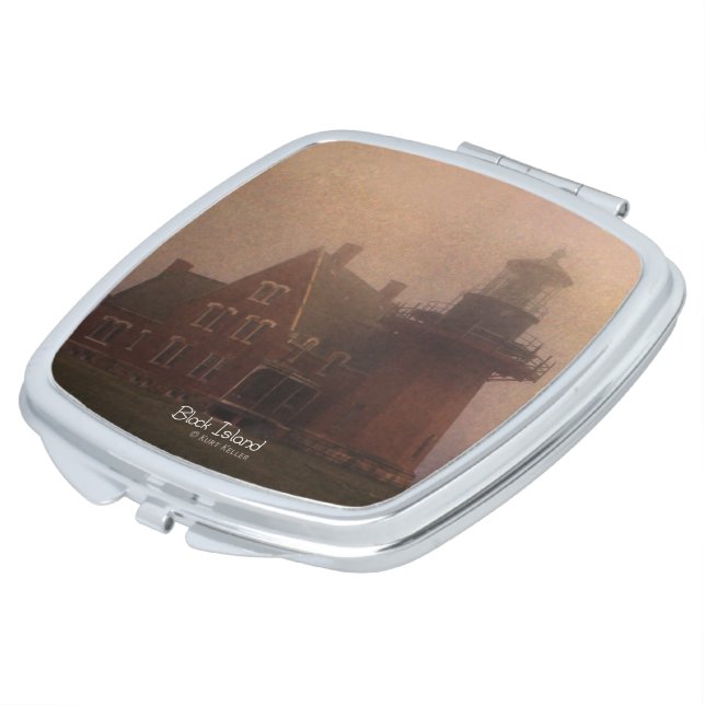 Block Island Makeup Mirror (Turned)