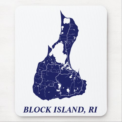 Block Island mouse Mouse Pad
