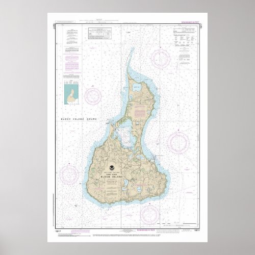 Block Island Nautical Chart 13217
