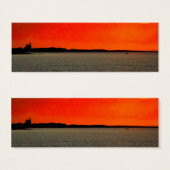 Block Island North Lighthouse at Sunset Painting (Front & Back)