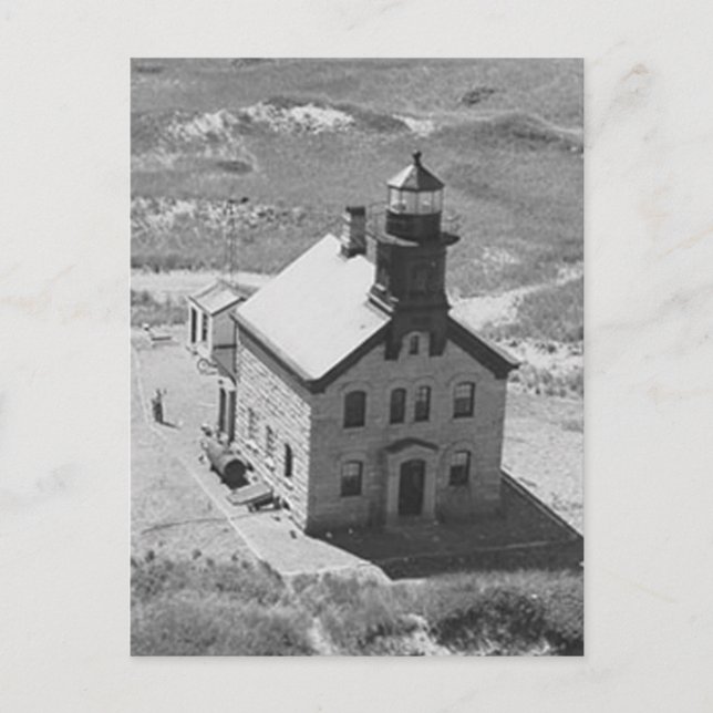 Block Island North Lighthouse Postcard (Front)