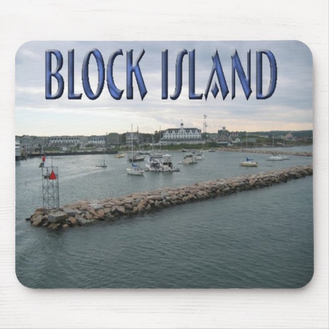 block island pad mouse pad (Front)