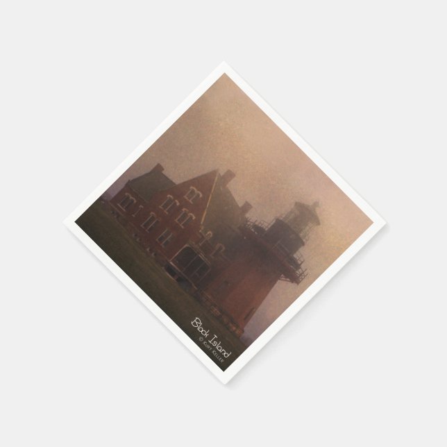 Block Island Paper Napkins (Corner)