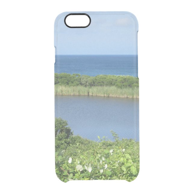 Block Island Pond 1 Uncommon iPhone Case (Back)