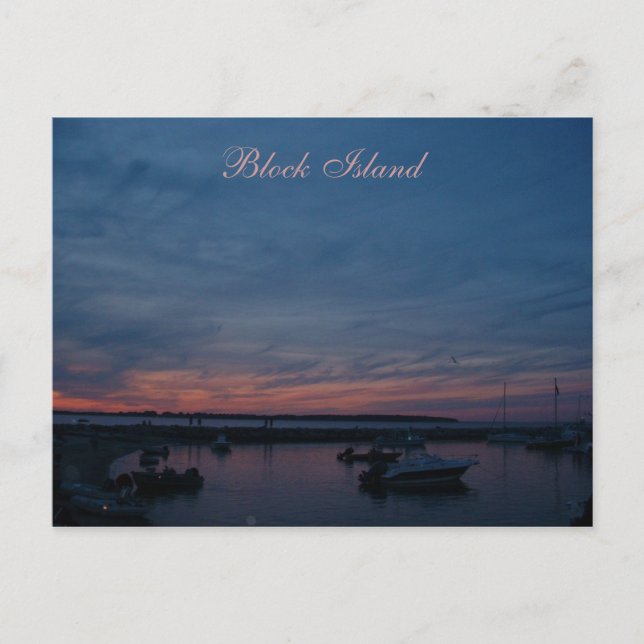 Block Island Postcard (Front)