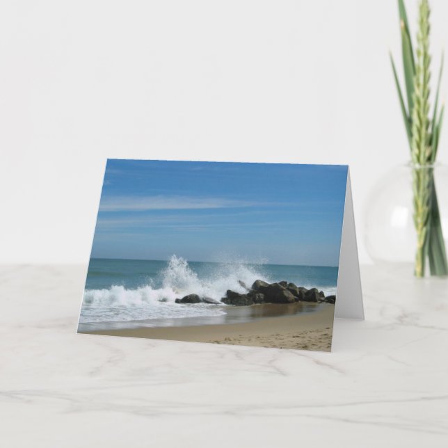 BLOCK ISLAND RHODE ISLAND CARD (Front)